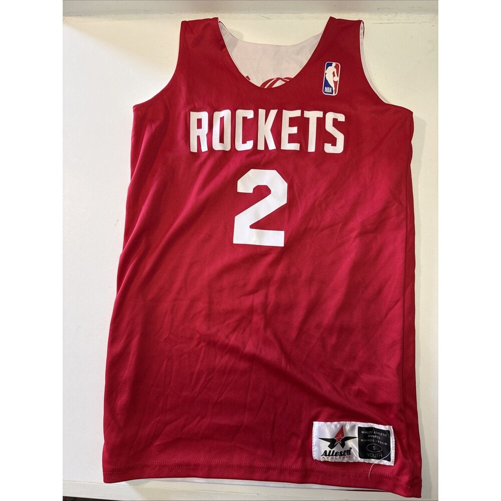 NBA Houston Rockets #2 Basketball Jersey YOUTH SMALL Reversible